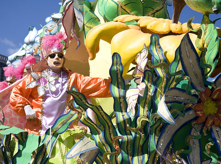 Mardi gras, New orleans, Festival, karneval, fest, maske, Louisiana