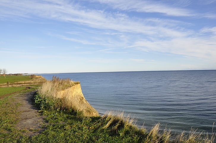 Mar Báltico, steilkueste, mar, Pen # asco, Costa