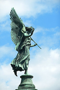 Ángel, la estatua, estatua de, escultura, el arte de la, ornamento de, estatuilla