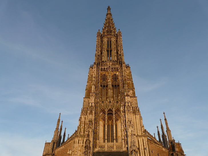 Münster, Dom, kirik, hoone, fassaad, arhitektuur, Usk