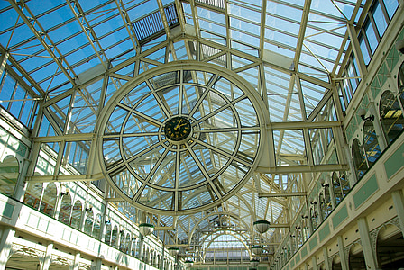dublin, canopy, pendulum, hall, shopping centre
