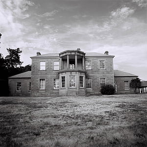 Mansion, Tasmánia, Austrália, opustené, dom, Domov