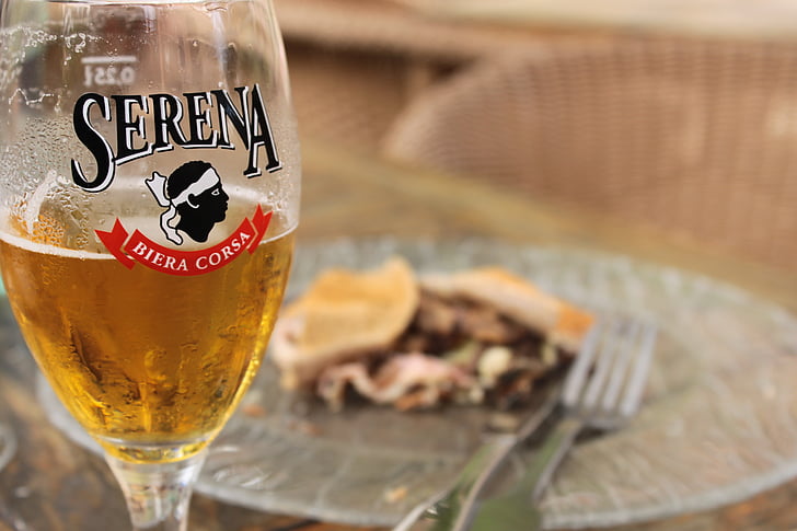 bier, eten, drankje, Restaurant, Corsica, Serena, Vespers