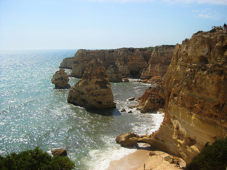 Algarve, Portekiz, Lagos, Deniz, su