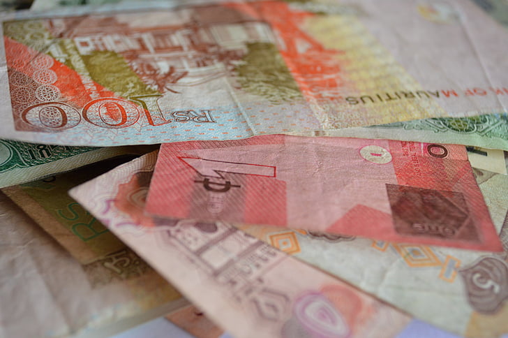 рупии, банкноти, сметки, валута, книжни пари, пари, парични средства
