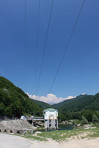 underground, hydroelectricity, hydroelectric, power, station, turbines, hydroelectric power station