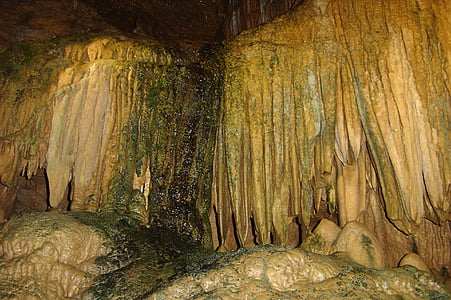 Höhle, unter der Erde, Kalkstein