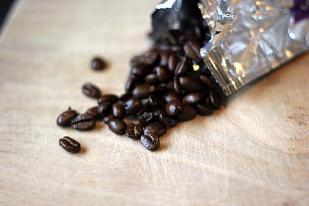koffie, bonen, Espresso, geroosterde, cafeïne, Café, gebraden