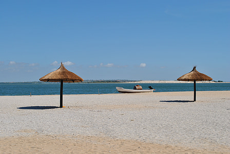 plage, Mussulo, mar de Beira