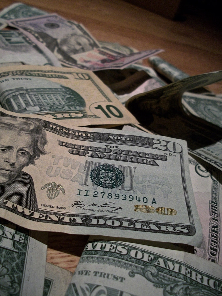 peníze, Měna, hotovost, Dolar, dolary, Americká, Spojené státy americké