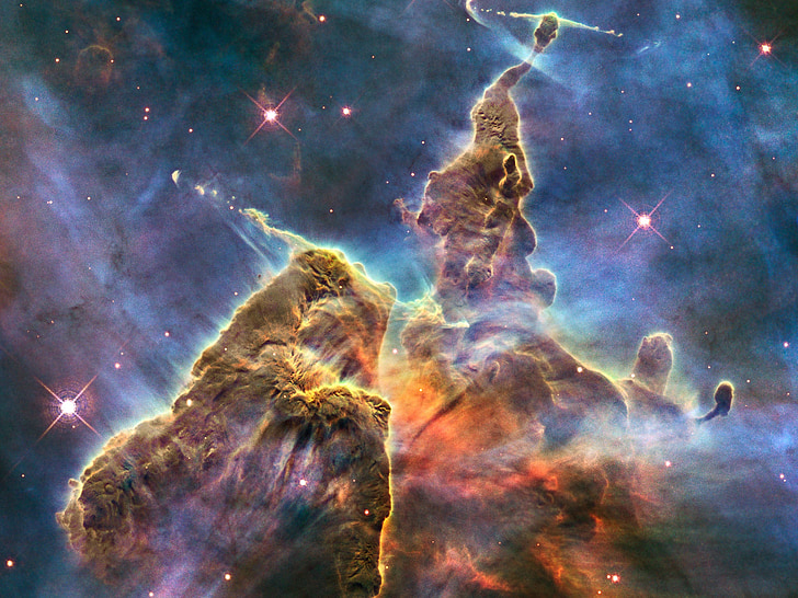 quilla, Nebulosa de la quilla, galàxia, boira, kosmus, univers, Via Làctia