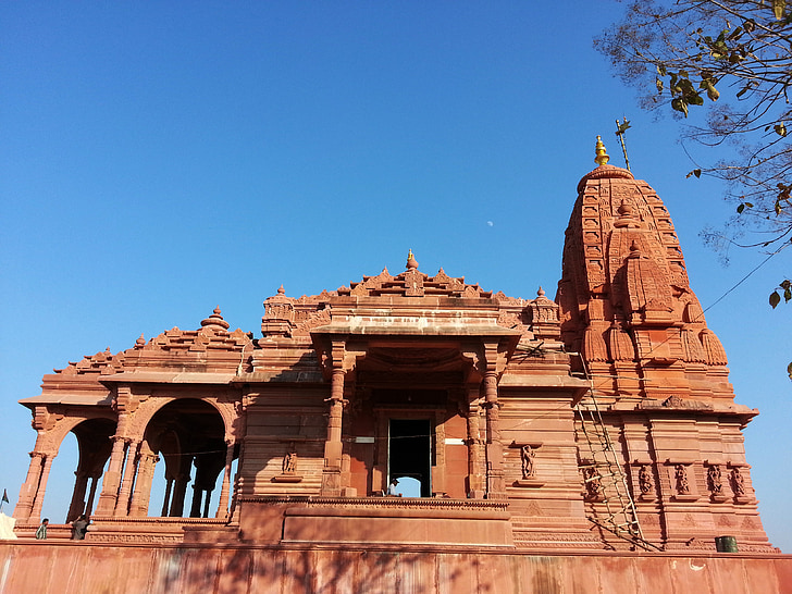 Jain Tapınağı, Jain, Hindistan, Tapınak, eski, mimari, Asya