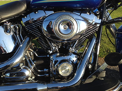 Harley davidson motor, variklis, variklis, motociklas, motociklas, Harley, Davidson