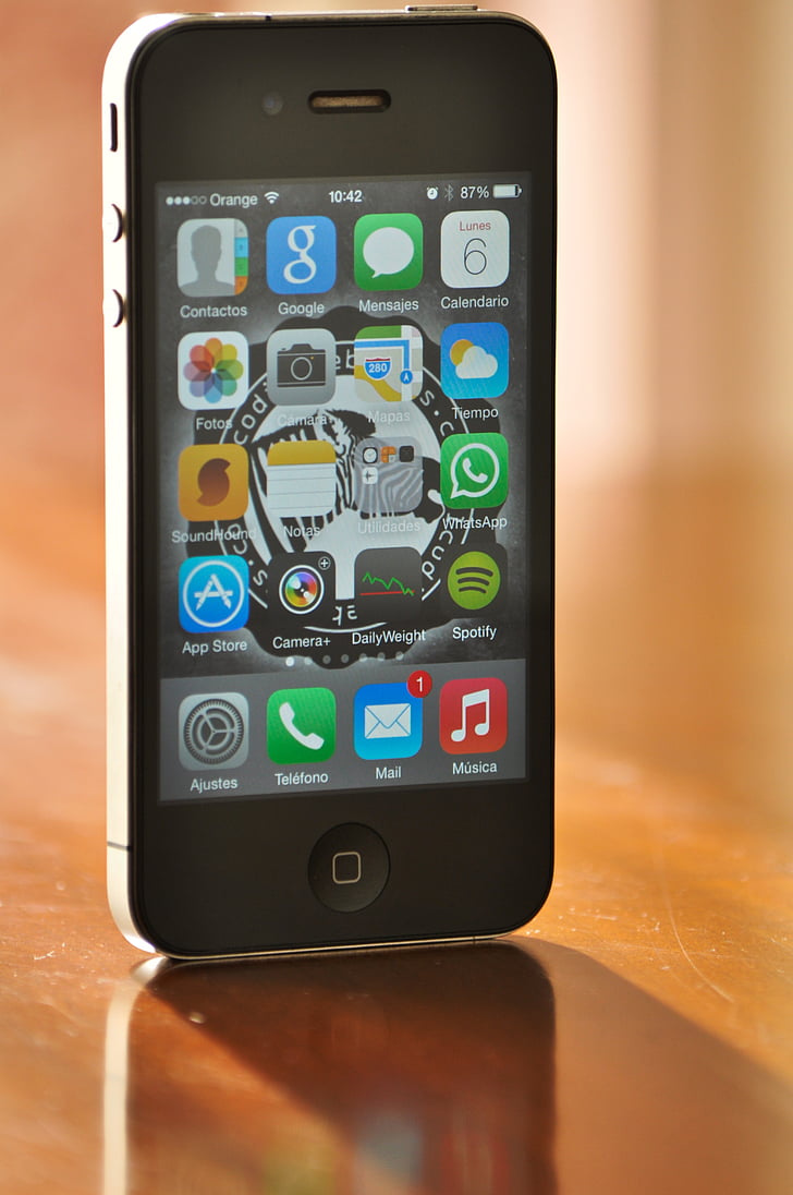 iPhone, smartphone, telefon, mobilni telefon, tehnologija, zaslon na dotik, mobilne