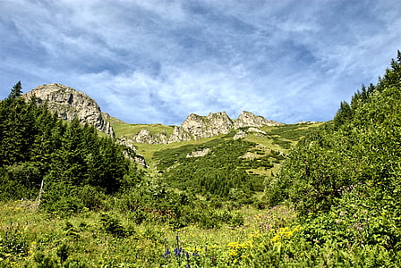 Tatry, Slovakia, maisema, ylhäältä, vuoret, näkymä, Luonto