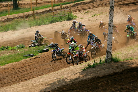 motocross, prljavštine bicikla, utrke, prljavštine, motocikl, Brzina, motocikl