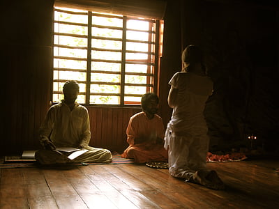 Yoga, meditación, gurú, Swami, monje, espiritual, India