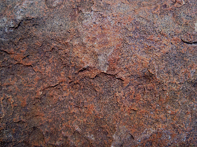 surface, brun, rouillé, lisses, Rock, Pierre, géologiques