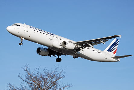 αεροπλάνο, αεροσκάφη, Air Γαλλία airbus, A321, αεροπορική εταιρεία, Jet, πτήση