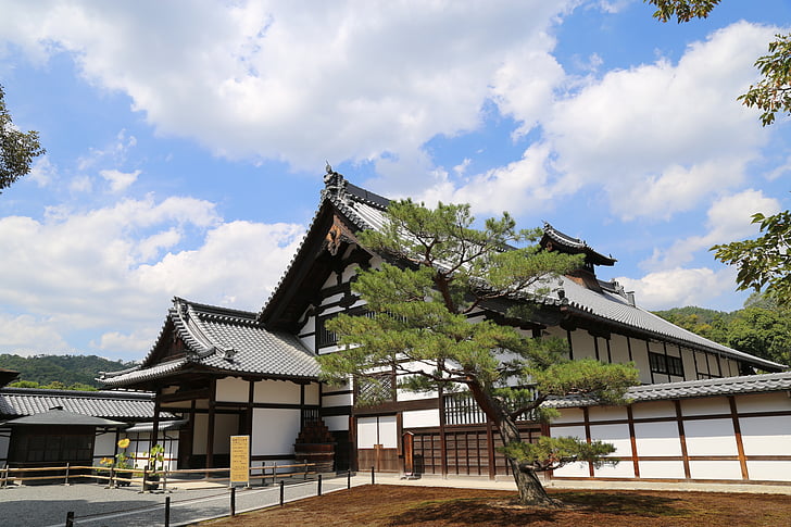 il paesaggio, Tempio, Giappone, cultura giapponese, Città di Kyoto, architettura, Prefettura di Kyoto