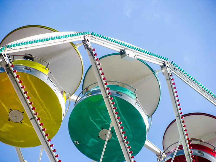 ferris wheel, wheel, fun, attraction, amusement, park, carnival