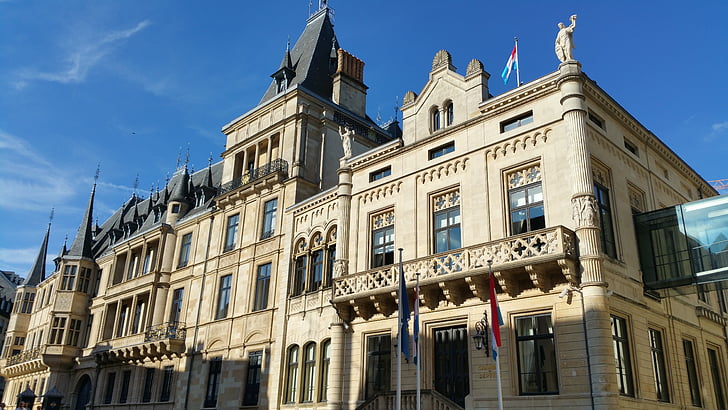 luxembourg, luxembourg city, palace, ducal palace