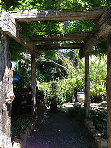 pergola, rustic pergola, garden walk, rustic, pavilion, garden, architecture