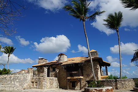 Altos de chavón falu, Karib-szigetek, Dominikai Köztársaság, haza