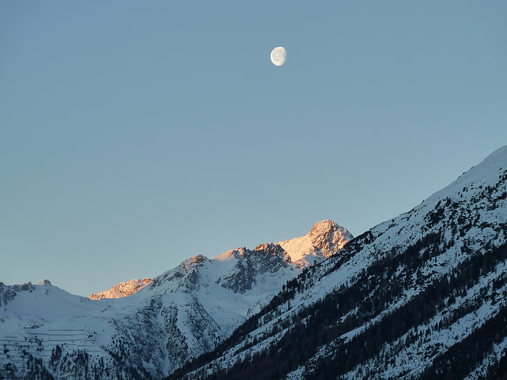 La punt, Graubünden, Zwitserland