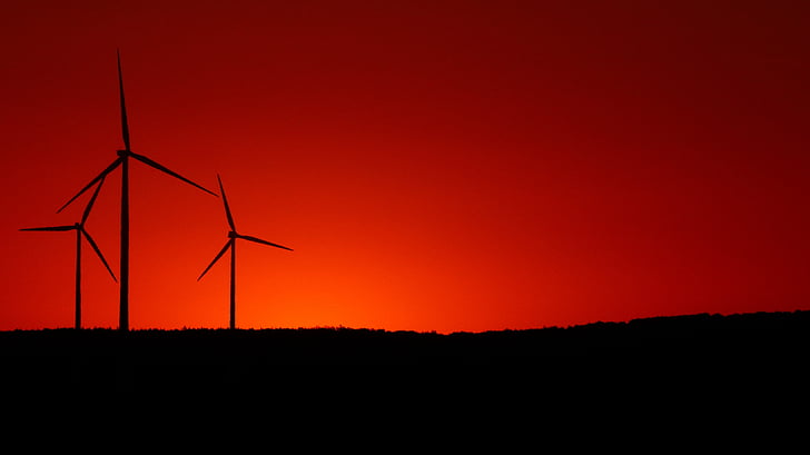 Windräder, energia eolica, energie rinnovabili, energia, tecnologia ambientale, corrente, energia eolica