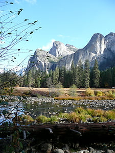 Yosemite, Park, Amerikai Egyesült Államok, nemzeti, California, természet, táj