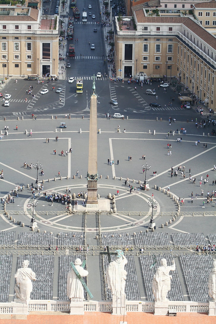 Saint Marks plads, Rom, Italien, antik, Vatikanet