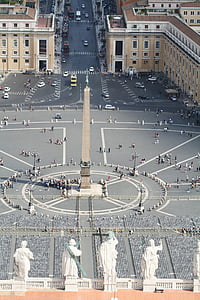Saint mark's square, Rome, Italië, antieke, Vaticaan
