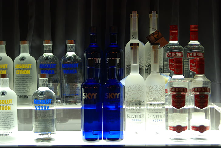 Baari, Vodka, alkoholin, juomia, cocktail