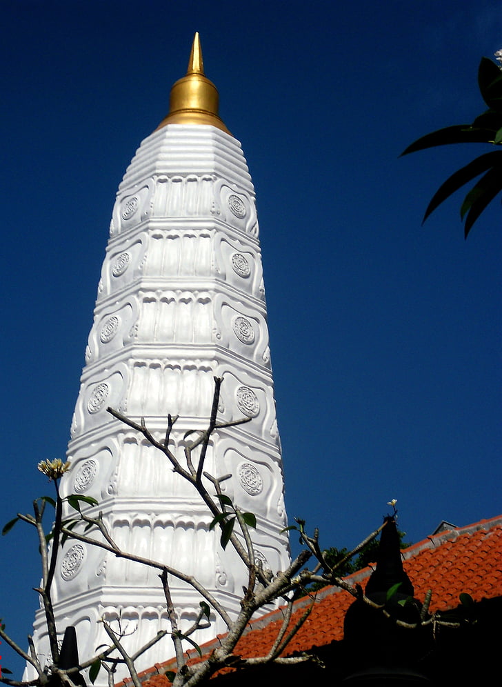 อะกามา budha, วิหาร, gilimanuk, บาหลี, อินโดนีเซีย, พระพุทธรูป, พระพุทธศาสนา