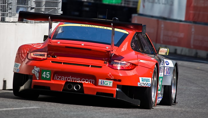 závodní auto, Porsche, 911, GT3, výkon, rychlý, rychlost