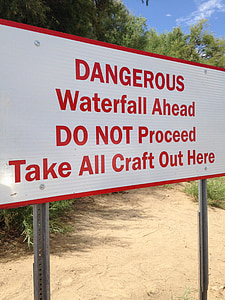 znak, vode, nevarnost, rafting, Opozorilo, nevarno, varnost