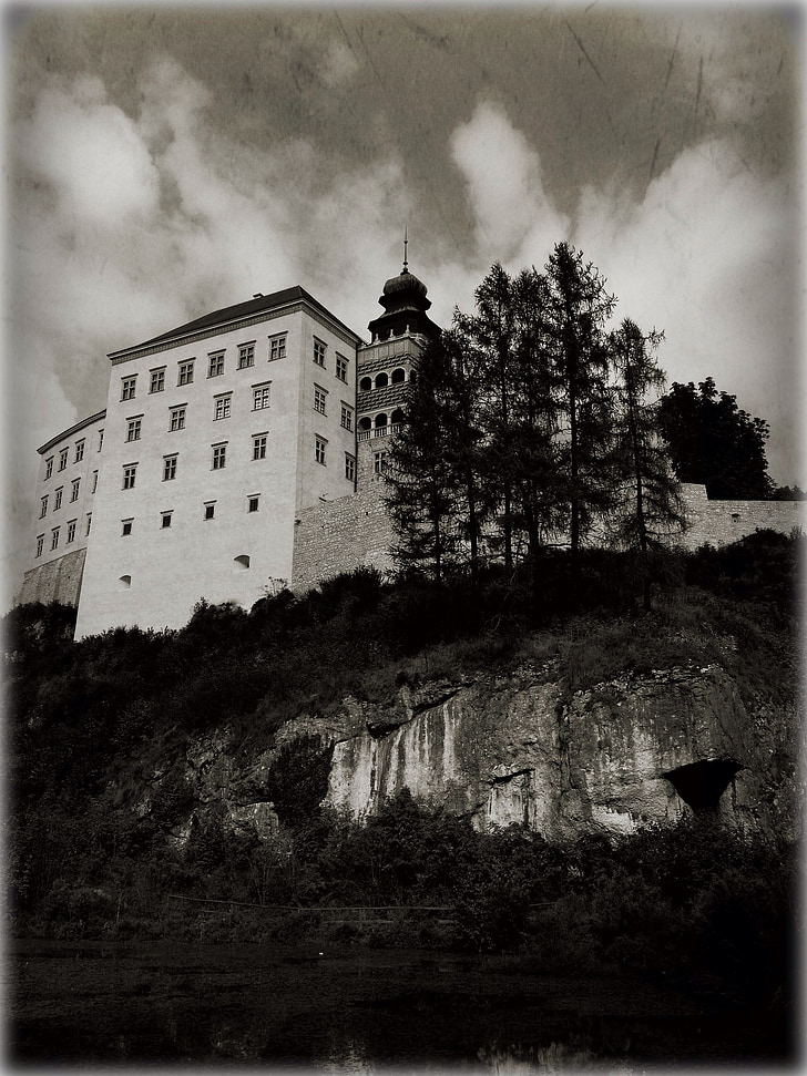 Pieskowa skała castle, Lengyelország, Castle, emlékmű, a Múzeum, építészet