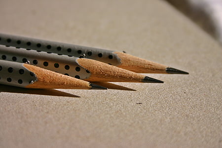 pencils, pen, leave, notes, draw, office accessories, stationery