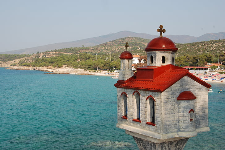 island, see, greece, nature, tourism, travel