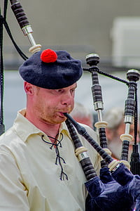 Schotland, pijp, clan, muzikanten, kunstenaar, Edinburgh, Parade
