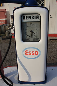 benzín, čerpacia stanica, Hälsingland