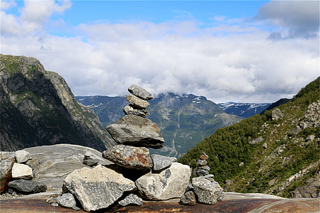 muntanya, munt de pedres, equilibri, Torres de pedra, paisatge, caràcter migratori, directori
