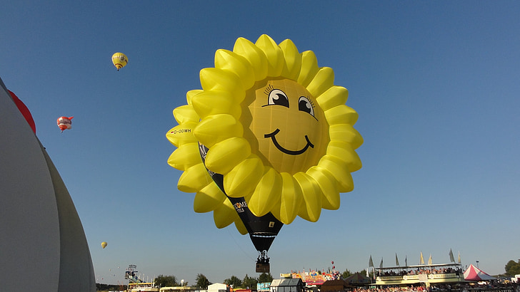 luftballon, ballooning, luftballon, ballon, Tag væk, ballon kuvert