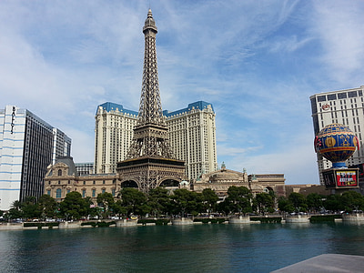 las vegas, hotel en París, Hotel, Torre Eiffel, Casino