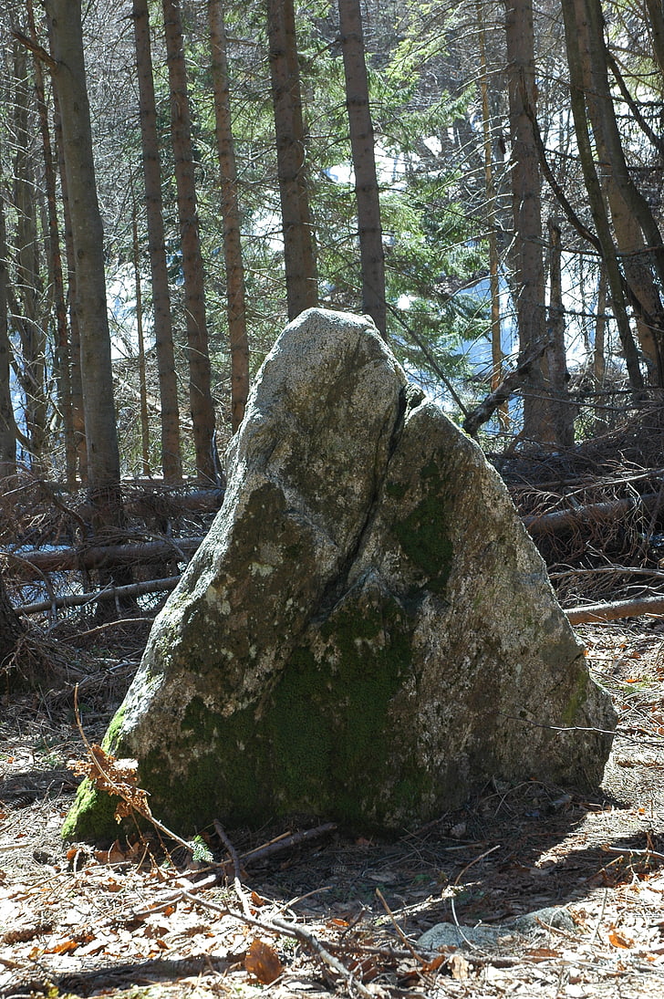 kameň, Magic, trojuholník, Forest