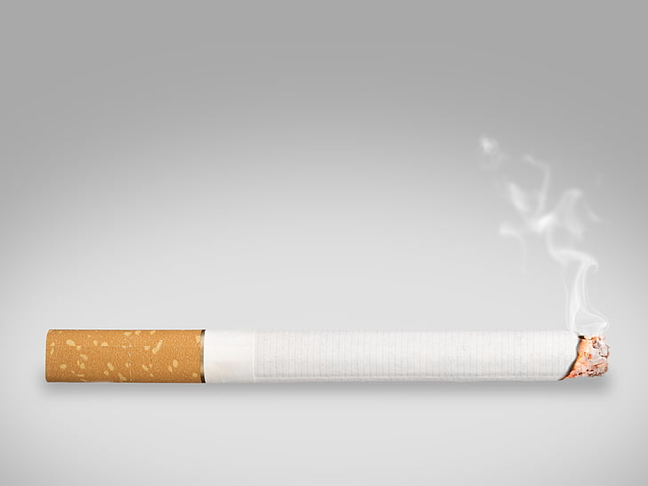 บุหรี่, สูบบุหรี่, บุหรี่, แอช, ซิการ์, เขียน, ตาย