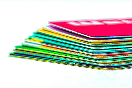 kreditkort, Tjek kortene, EC-kort, cashkarten, kundekort, Køb kort, chip kort