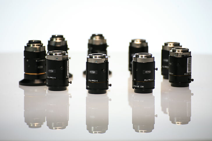 lentes, c-montagem, Cam, lente de aumento, lense, fotografia, Kowa