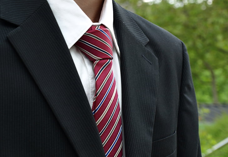 tie, suit, tie holder, man, human, design, fashion